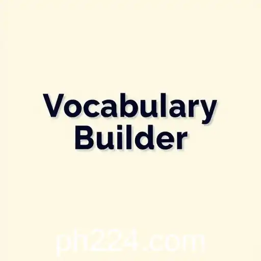 Enhancing Language Skills through Vocabulary Builder Games