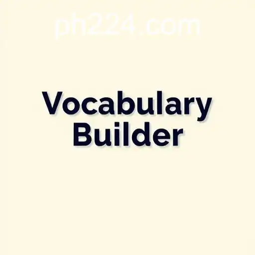 Enhancing Language Skills through Vocabulary Builder Games